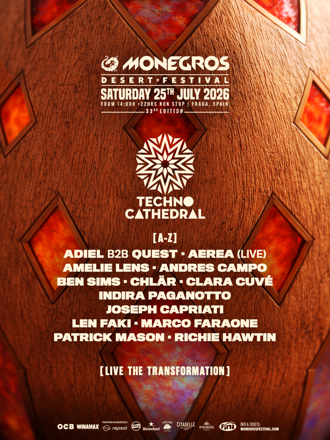 Techno Cathedral concentra una de las identidades más reconocibles del festival.